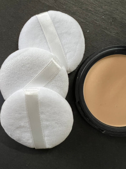 Round Powder Round Powder Puff White Pack of 3 – The Drugstore Company