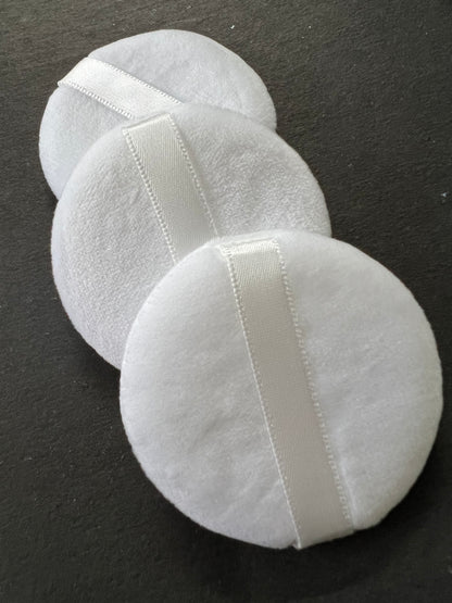 Round Powder Round Powder Puff White Pack of 3 – The Drugstore Company