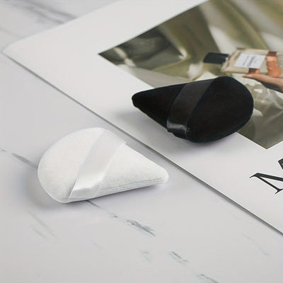 Triangle Powder Puff White Set Of 3