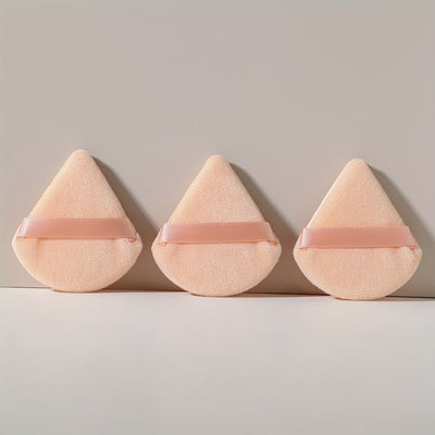 Triangle Powder Puff Peach Set Of 3