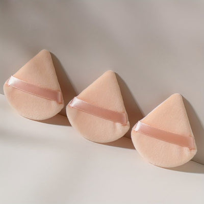 Triangle Powder Puff Peach Set Of 3