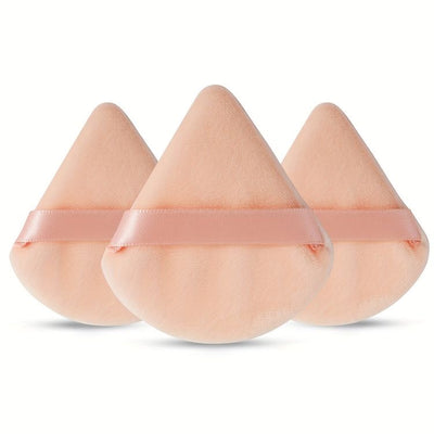 Triangle Powder Puff Peach Set Of 3