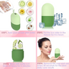 BEAUTY ICE ROLLER FOR FACE MASSAGER & EYE REUSABLE FACE ROLLERS FACIAL ROLLER BOX