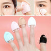 mini finger face make-up puffs Set of 4