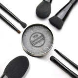 Exclusive Combo - SOLID CHARCOAL BRUSH CLEANSER + SILICONE BRUSH CLEANSING PAD